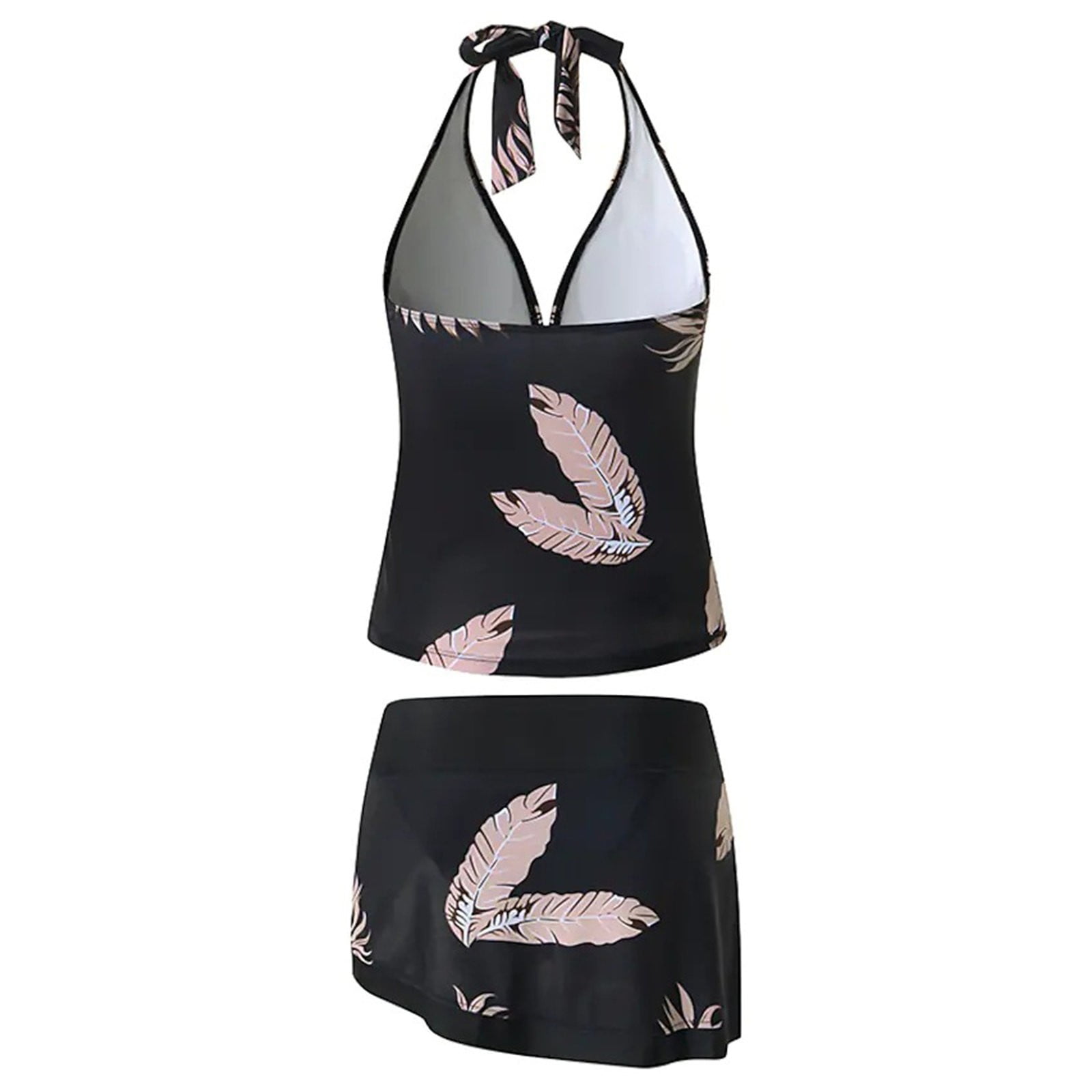 Swimwear Hanging Neck Split Swimwear Conservative Bikin Hanging Neck