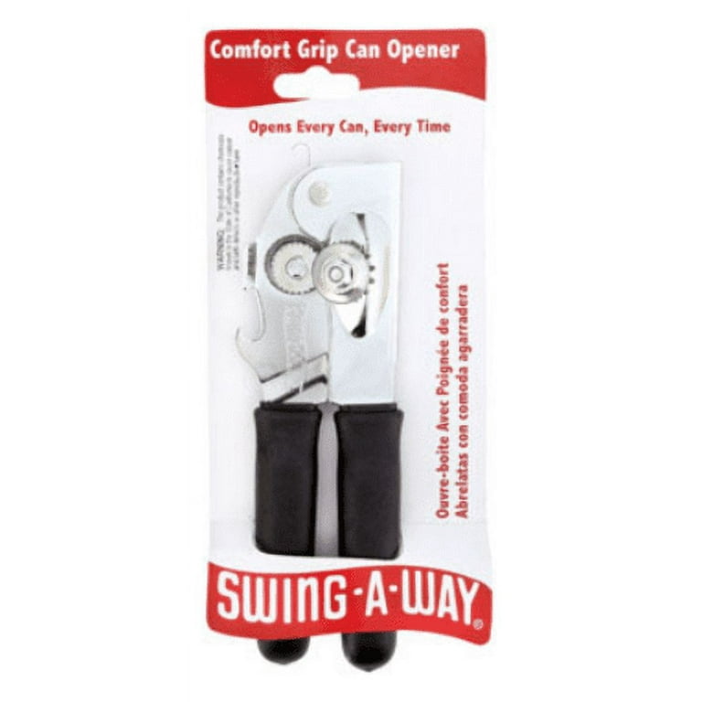 Swing-A-Way® Can Opener, comfort grip handle