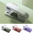 thumbnail image 1 of Swing-Arm Swivel Stapler,20 Sheets Capacity,360 Degree Rotate Desk Staplers with 800 Staples for Booklet or Book Binding(Purple), 1 of 7