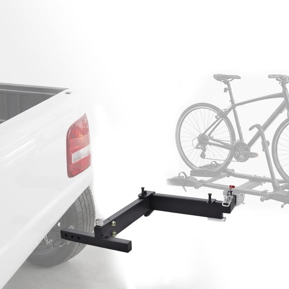 Swing Away Hitch Adapter for 2-Inch Receiver with 320 lbs Capacity, Compatible with Most 2" Hitch Racks for RV Truck SUV Camper Road Use