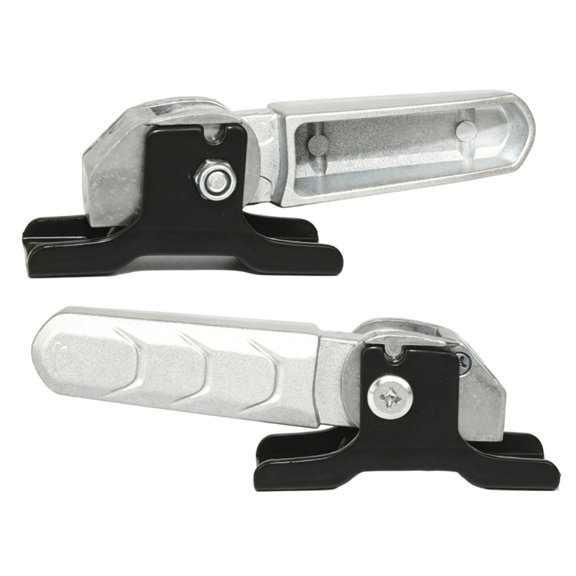 Swing-Back Rear Step Rest for Electric Bikes with Foot Area Motorcycle Foot Pegs