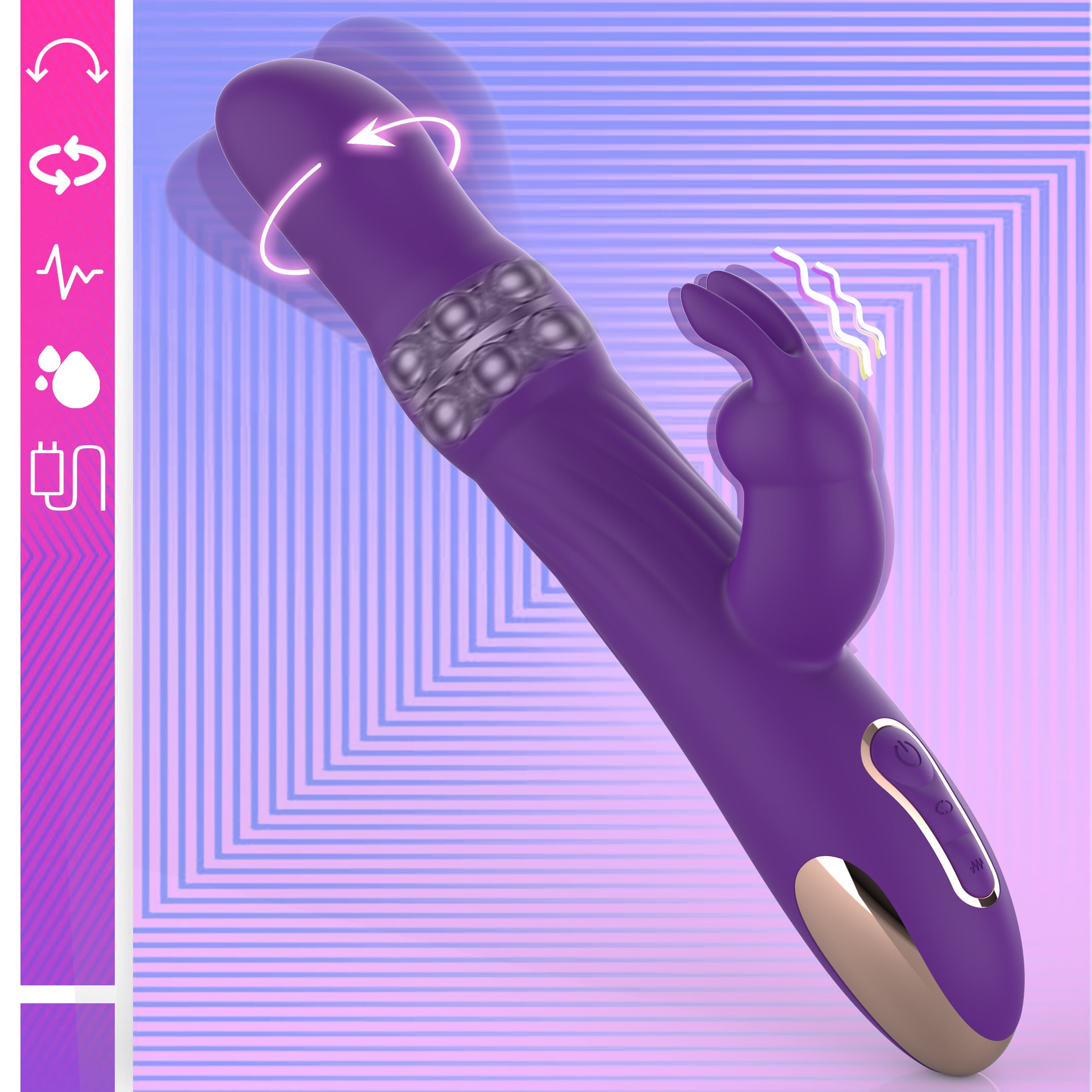 Swing with Beads Thrusting Rabbit Vibrator Rotating Sex Toys Swing with  Beads Thrusting Rabbit Vibrator Rotating Sex Toys Massager for Women  Pleasure Couples Sexual Games Clitoral G-spot Stimulation - Walmart.com