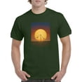 thumbnail image 1 of Swing By The Moon T-Shirt Men -Ali Rastroo Designs, Male Small, 1 of 4