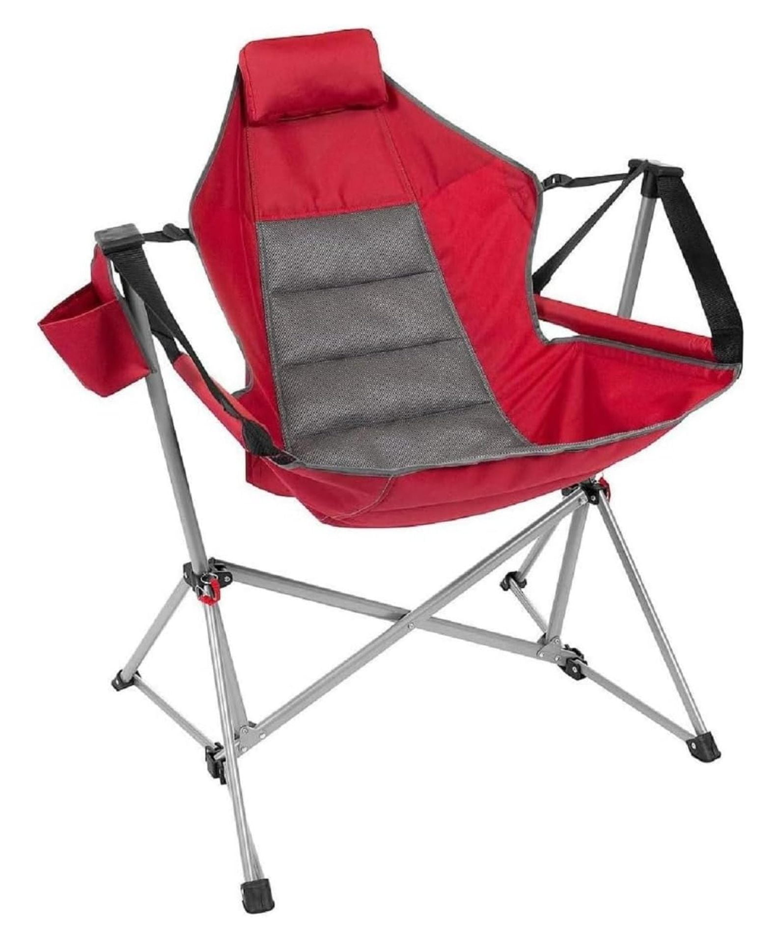 Swing Chair Lounger (Jester Red), 37.8 In x 27.2 In x 44.1 In