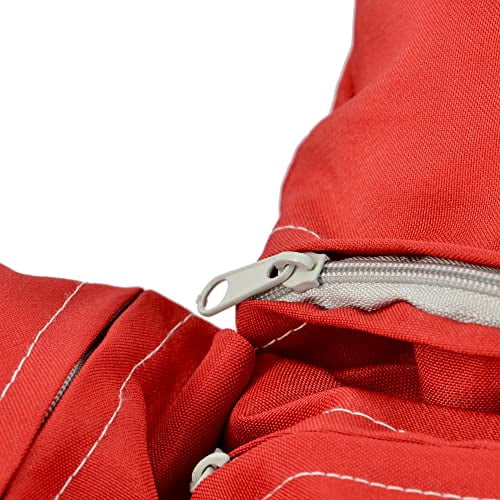 Swing Chair Outdoor,Egg Chair with Stand,Indoor Hammock Chair for Bedroom Living Room Balcony - Indoor Swing and Hanging Chair for Adults - Amacas para Patios (Red), X-Large