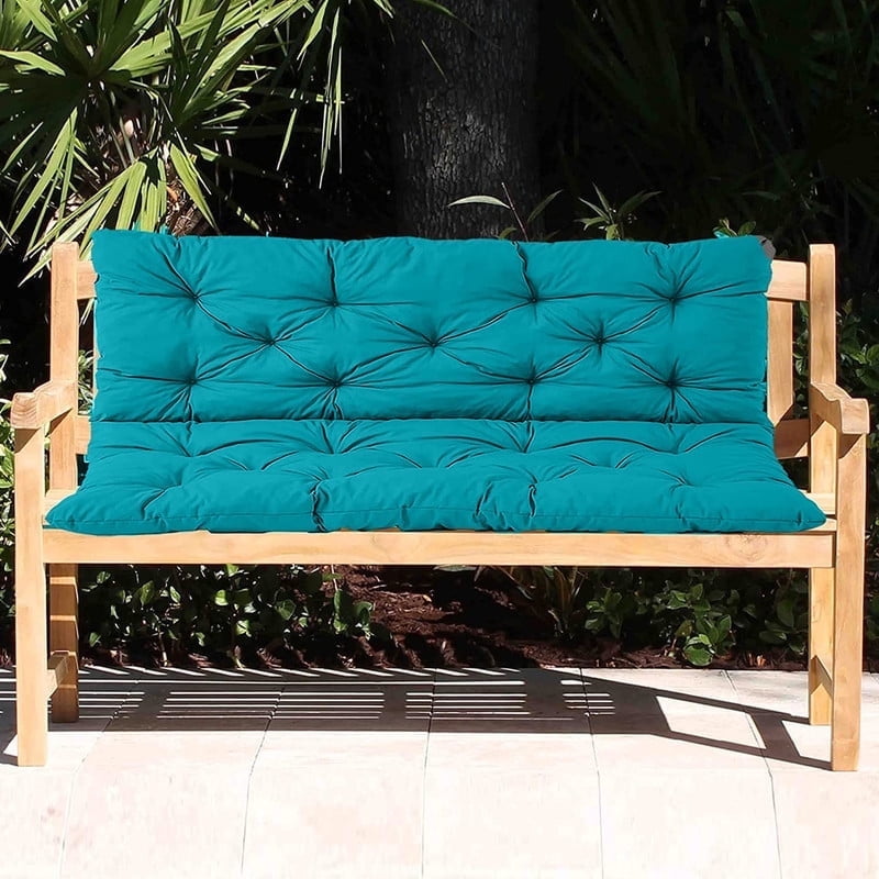 Swing Cushion Replacement, Thick Garden Bench Seat Cushion with Backrest, Sofa Seat Cushion