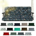 thumbnail image 1 of Swing Cushions 3 Seater Replacement, Waterproof Porch Swing Cushions, Thicken 5" Bench Cushions for Outdoor Furniture With Backrest , Patio Loveseat Sofa Pads（hummingbird,40*63in）, 1 of 7