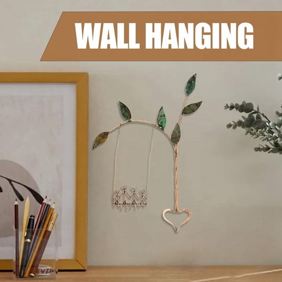 Swing Decorations Metal Wall Arts, Decor, Decor Living Room, Exquisite Sculptures Home A