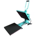 thumbnail image 1 of Swing Design 15" x 15" PRO Slide Out Heat Press - Turquoise, 1 of 7