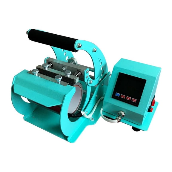 Swing Design Digital Coffee Mug & Cup Heat Press - Turquoise
