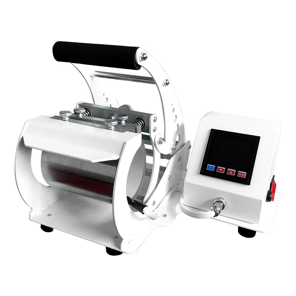Swing Design Digital Coffee Mug & Cup Heat Press - White