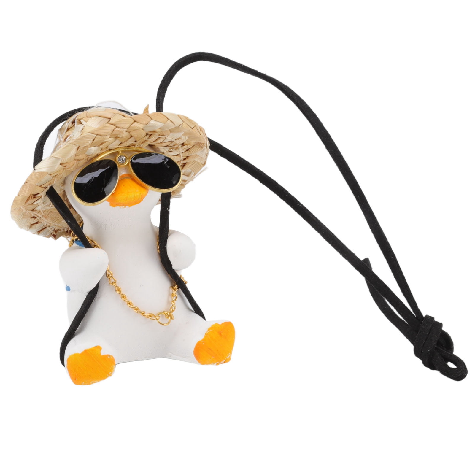 Duck Swing Car Ornament Swing Duck Car Pendant Hanging Cute Swing