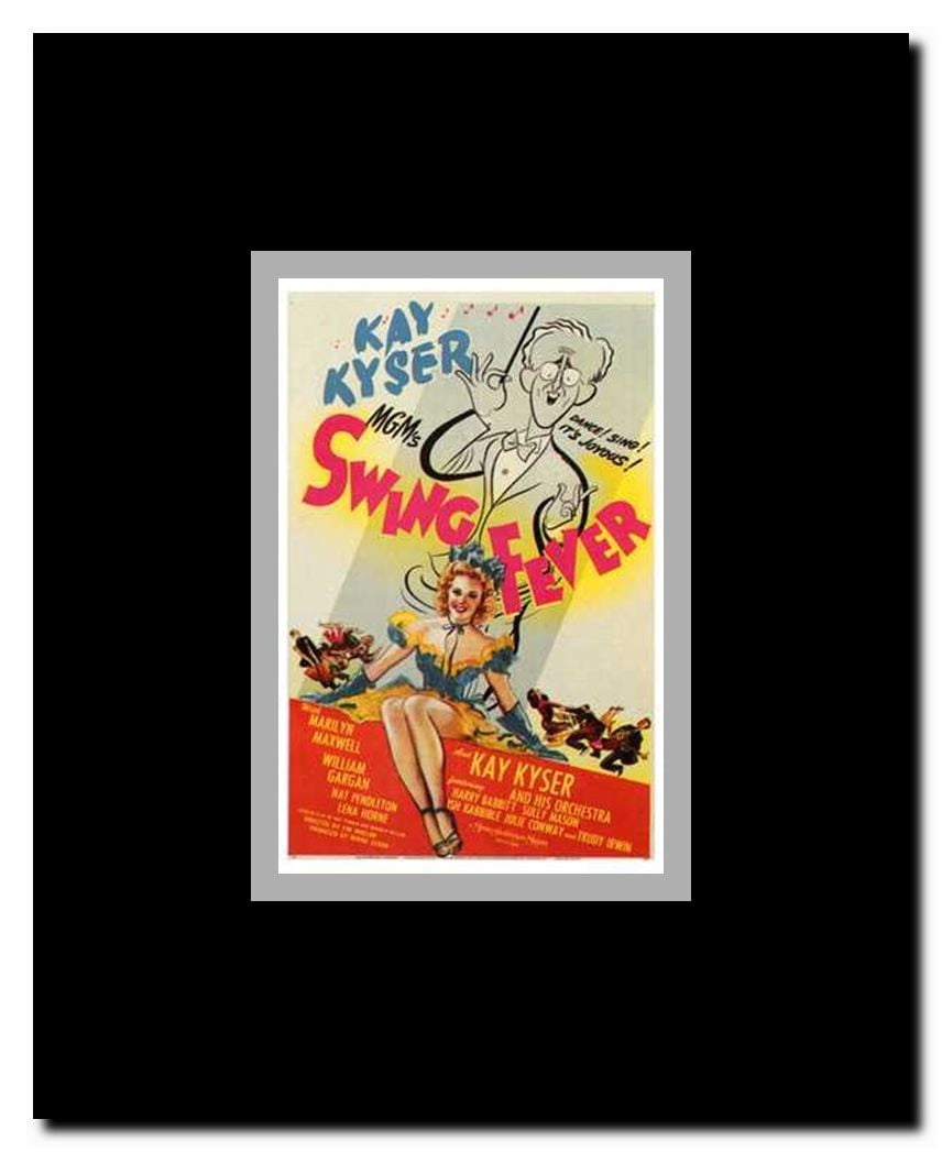 Swing Fever Framed Movie Poster
