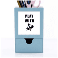 thumbnail image 1 of Swing Game Art Deco Fashion Desk Supplies Organizer Pen Holder Card, 1 of 3