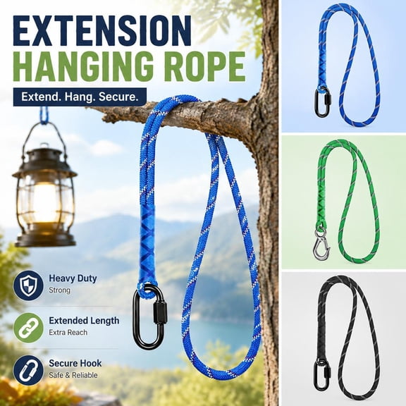 Swing Hanging Rope Set - 19.7 Inch Polyester Strap with Steel Buckles, Heavy Duty Tree Swing Replacement Kit for Tire Disc Toddler Swing,1pcs