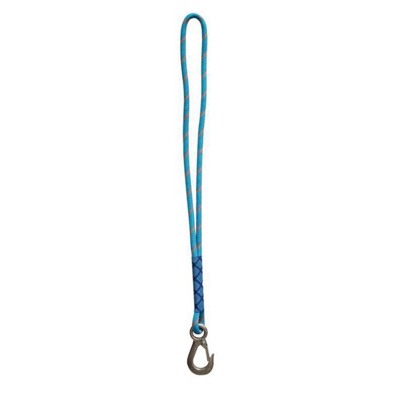 Swing Hanging Strap with Stainless Steel Hook, 60 cm Polyester Hammock Chair Extension Rope, Outdoor Tree Swing Connector Strap for Porch Swing, Hammock, Hanging Chair and Yard Use