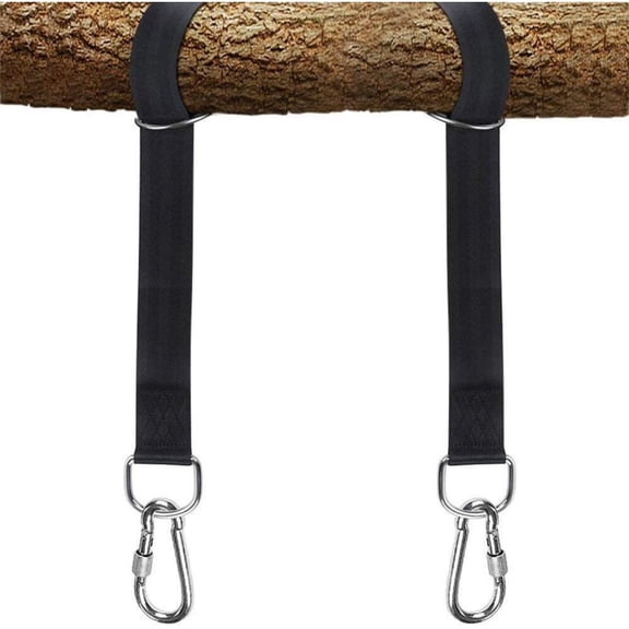 Outdoor Swing Hangers, Quick Installation and Release, Heavy Duty Material, Extra Long Straps, Perfect for Tree Swing & Hammocks, Easy Cleaning and Care, Chemical Resistant (8ft)