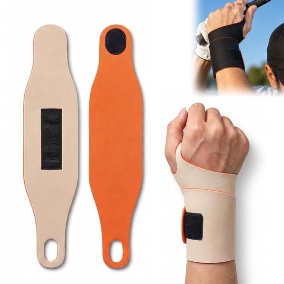 Swing Lock Pro Golf Wrist Trainer, Adjustable Wrist Support for Swing Stability & Control, Low-Profile Golf Training Aid for Practice & Play