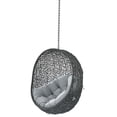 thumbnail image 1 of Swing Lounge Chair, Sunbrella, Grey Gray, Modern Contemporary Urban Design, Outdoor Patio Balcony Cafe Bistro Garden Furniture Hotel Hospitality, 1 of 6
