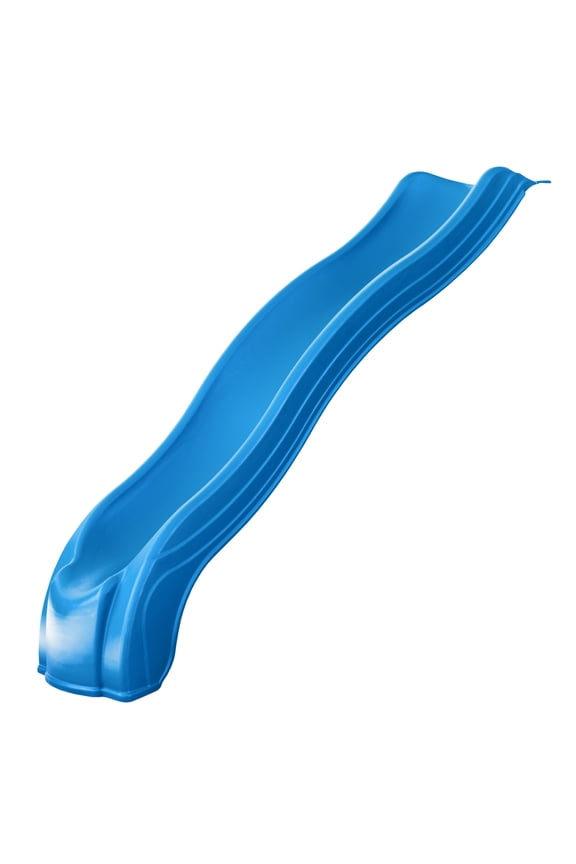 4 Foot Apex Wave Slide with Lifetime Warranty, Blue