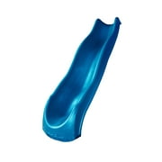 Swing-N-Slide Blue Plastic Super Speed Wave Slide for Backyard Swing Sets with Lifetime Warranty, for 5 Foot Deck Heights
