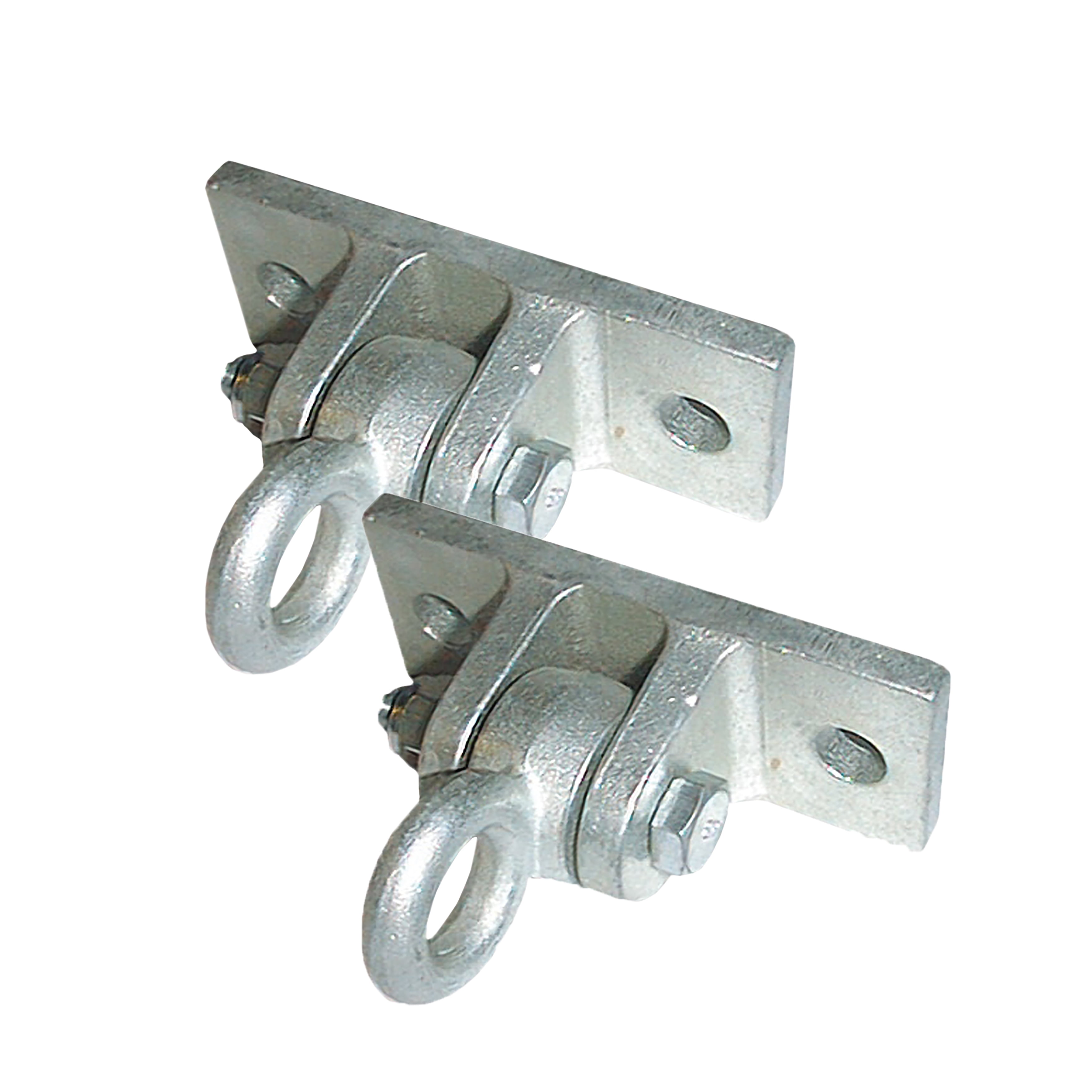 Swing Set Stuff Inc. 3/8 inch x 4 inch Swing Hanger with Spring Clip Pair