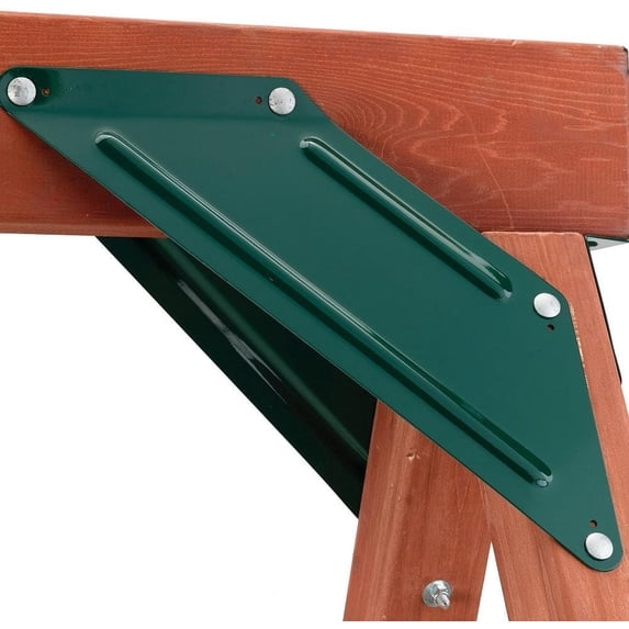 Swing-N-Slide EZ Frame Swing Beam Brace, Pair of Metal Braces for Swing Sets