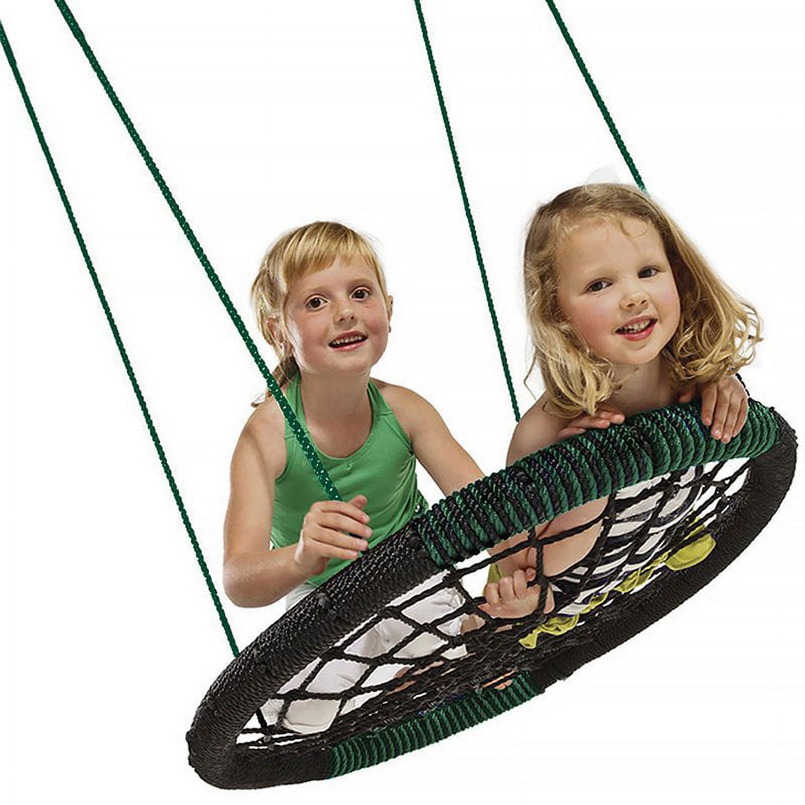 Swing-N-Slide Monster Web Swing with Green and Black Nylon Ropes - image 1 of 6