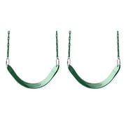 Swing-N-Slide Swing Seats with Chains - Green (2-Pack)