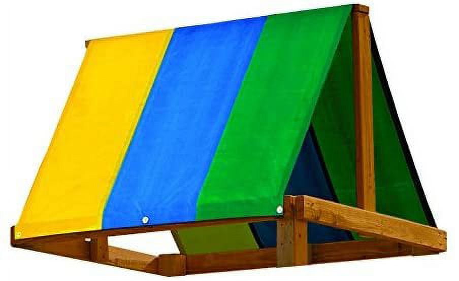 SwingNSlide WS 4403 52" x 90" Swing Set Replacement Tarp, Multicolor