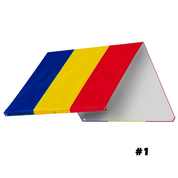 Swing Set Children's Playground Roof Cover Can Shade And Rain Send 6 Fixed Nails