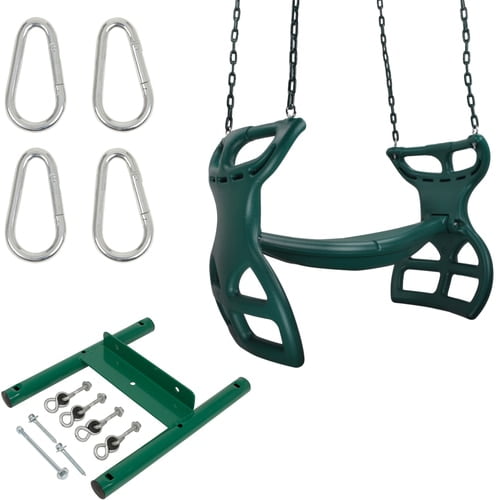 Swing Set Stuff Inc. Glider with Coated Chain Kit Green