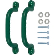 Swing Set Stuff Inc. 10" Playground Handles (Green) and SSS Logo Sticker