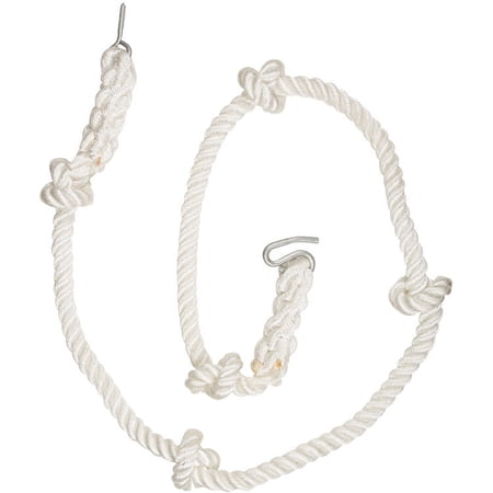 Swing Set Stuff Inc. 3/4" Knotted Climbing Rope (White)