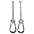 thumbnail image 1 of Swing Set Stuff Inc. 3/8" X 4" Swing Hanger with Spring Clip Pair, 1 of 3