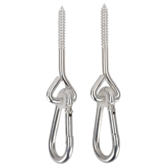 Swing Set Stuff Inc. 5/16" X 3" Swing Hanger for Wood with Spring Clip Pair