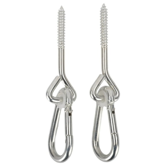 Swing Set Stuff Inc. 5/16" X 3" Swing Hanger for Wood with Spring Clip Pair