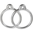 thumbnail image 1 of Swing Set Stuff Inc. Aluminum Round Trapeze Rings Pair, 1 of 3