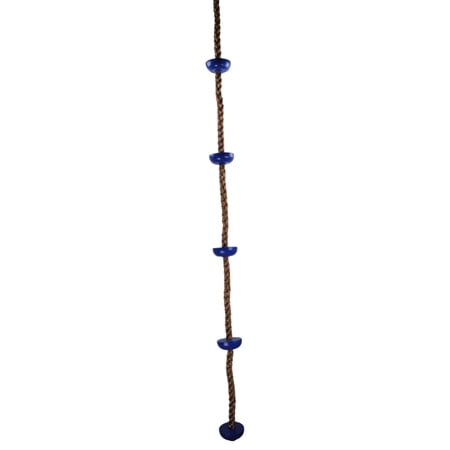 Swing Set Stuff Inc. Climbing Rope with Steps Blue