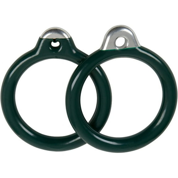 Swing Set Stuff Inc. Commercial Round Trapeze Rings (Green)