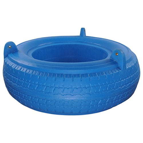 Swing Set Stuff Deluxe Rotomolded Tire (Blue) with SSS logo sticker