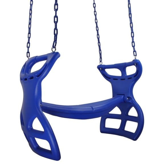 Swing Set Stuff Inc. Glider with Coated Chain (Blue)