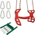 thumbnail image 1 of Swing Set Stuff Inc. Glider with Coated Chain Kit Red, 1 of 2