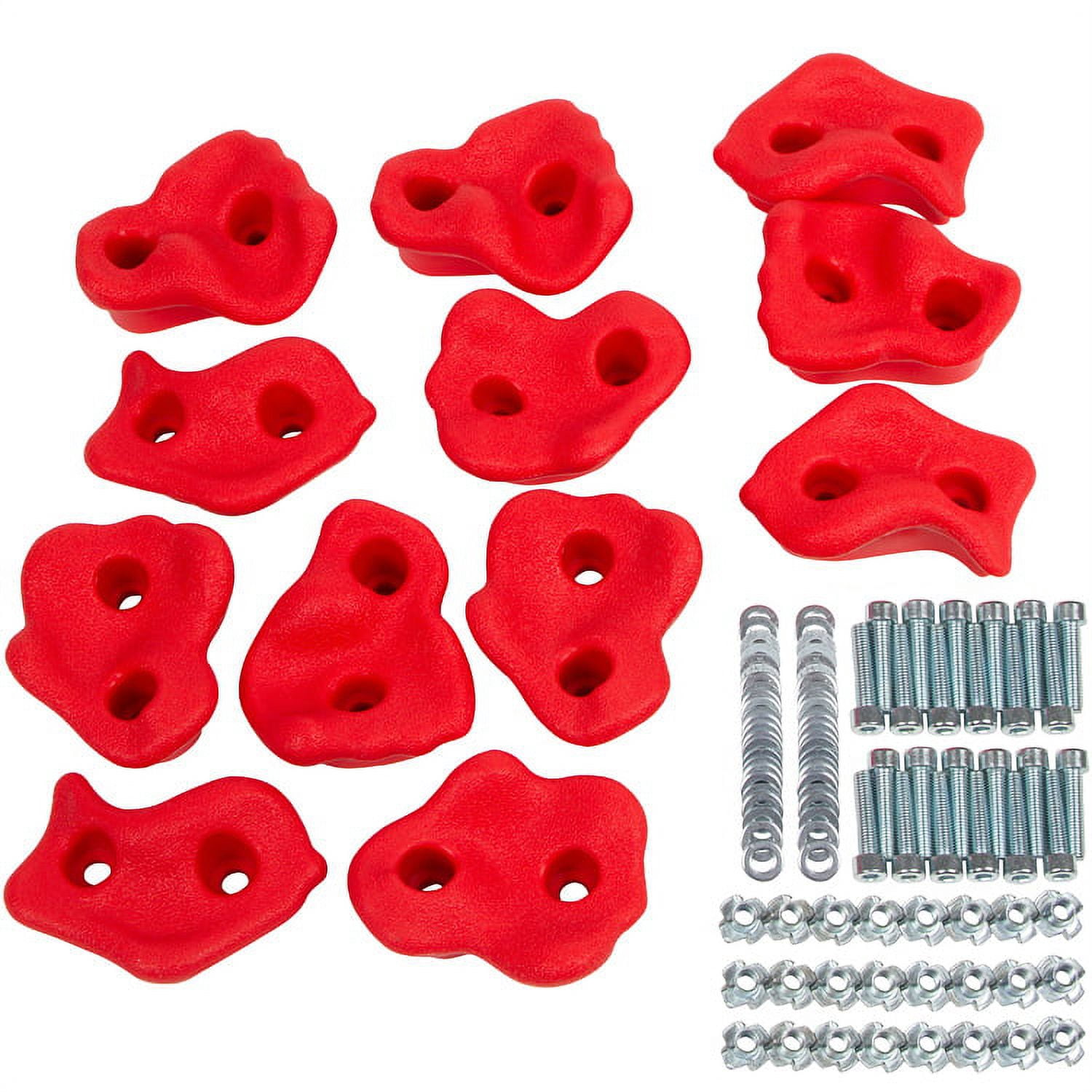 Swing Set Stuff Inc. Large Textured Rock Holds (Red)