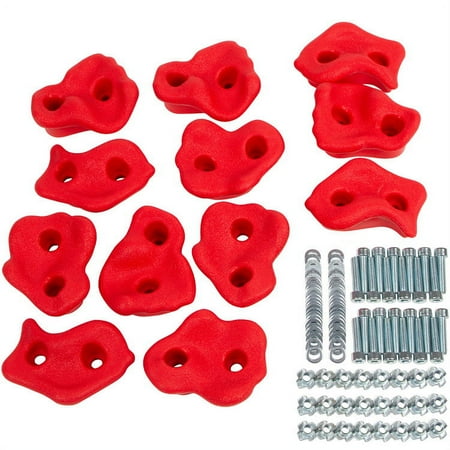 Swing Set Stuff Inc. Large Textured Rock Holds (Red)