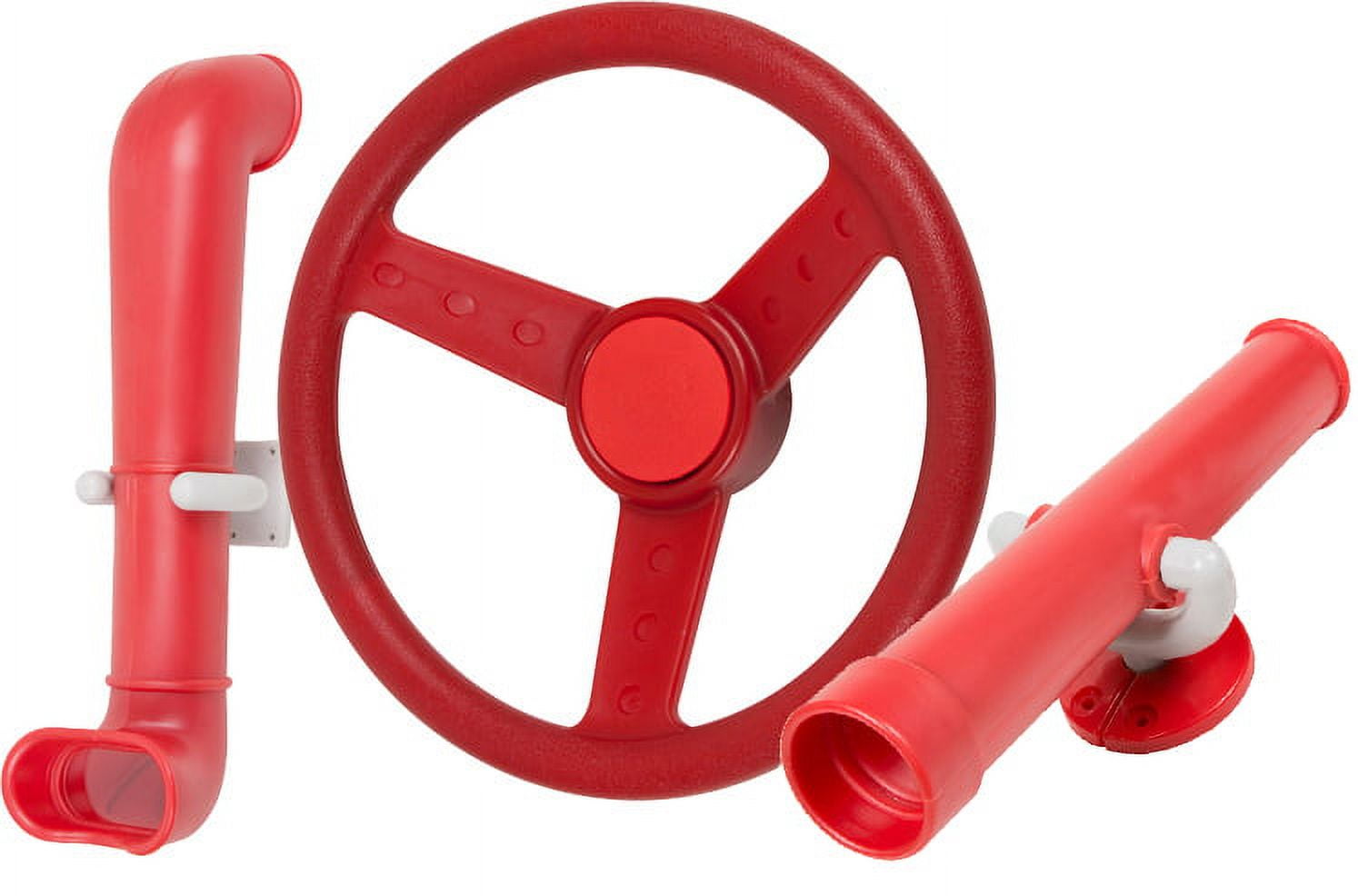 Swing Set Stuff Inc. Periscope Telescope Steering Wheel Kit (Red)