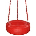 thumbnail image 1 of Swing Set Stuff Inc. Plastic Tire Swing with Coated Chain (Red), 1 of 7