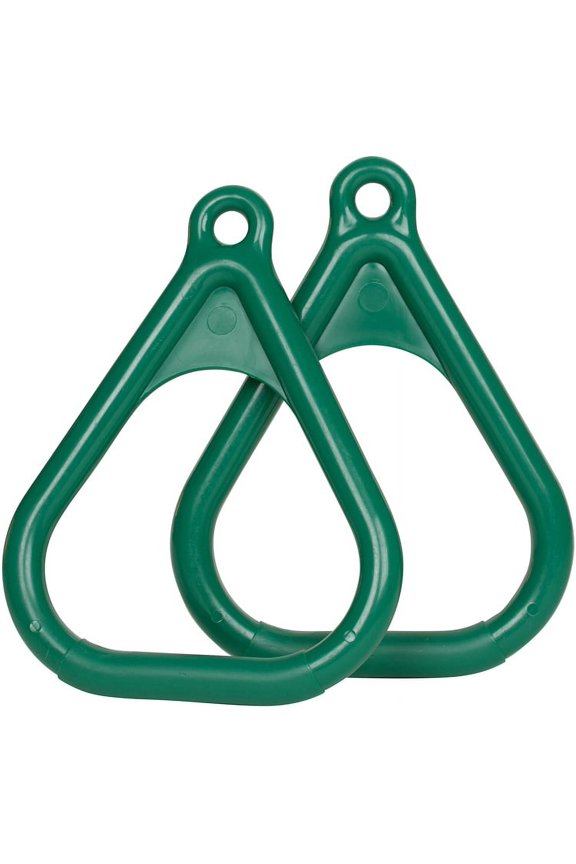 Inc. Plastic Trapeze Ring Pair (Green)
