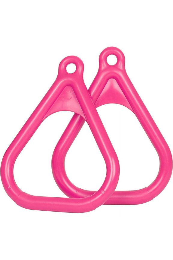 Inc. Plastic Trapeze Ring Pair (Pink)