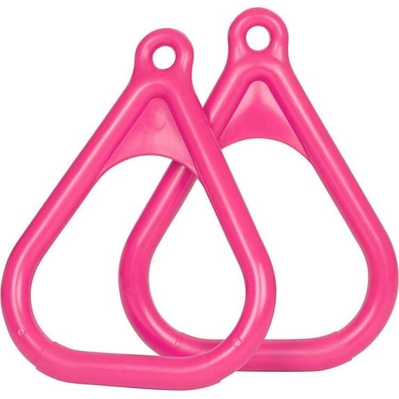 Swing Set Stuff Inc. Plastic Trapeze Ring Pair (Pink)
